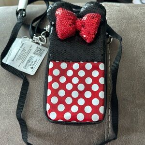 NWT Minnie Crossbody Phone Case